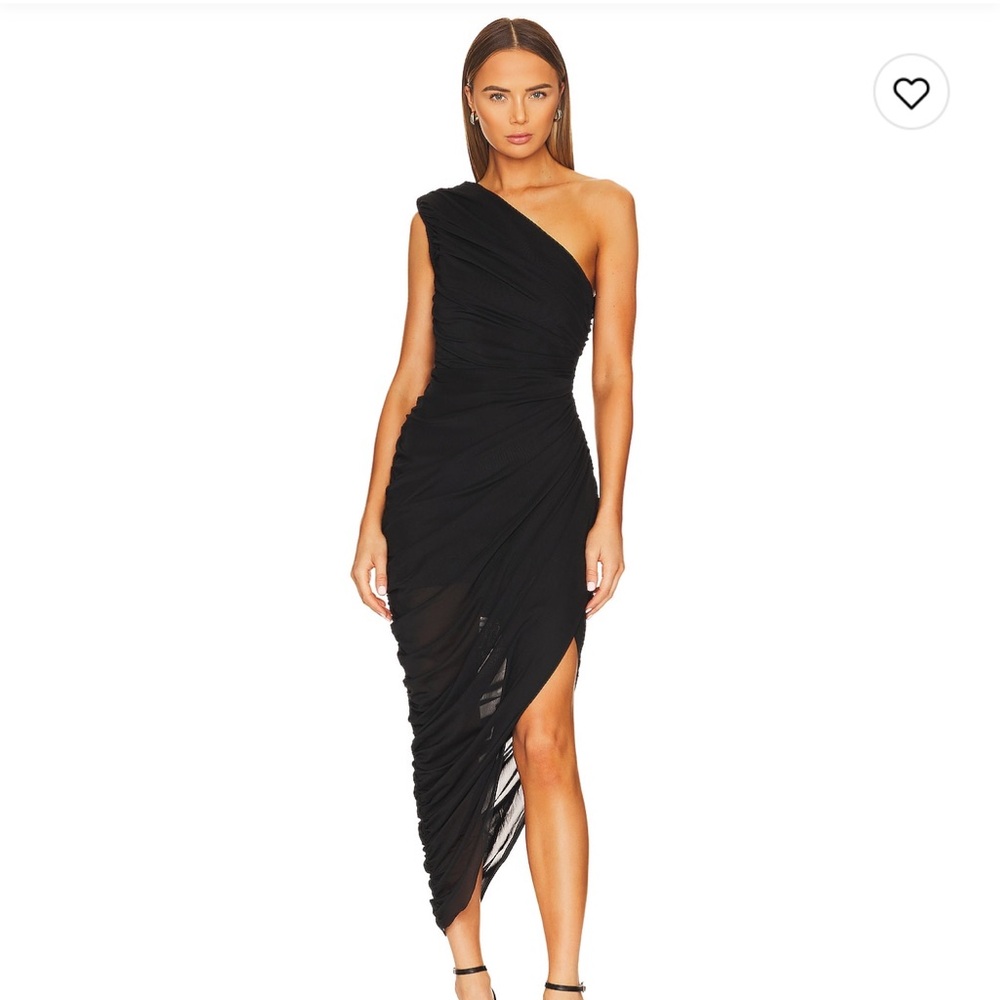 Elliatt Black Asymmetrical Skirt